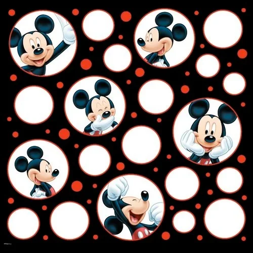 Mickey 12x12 scrapbook paper