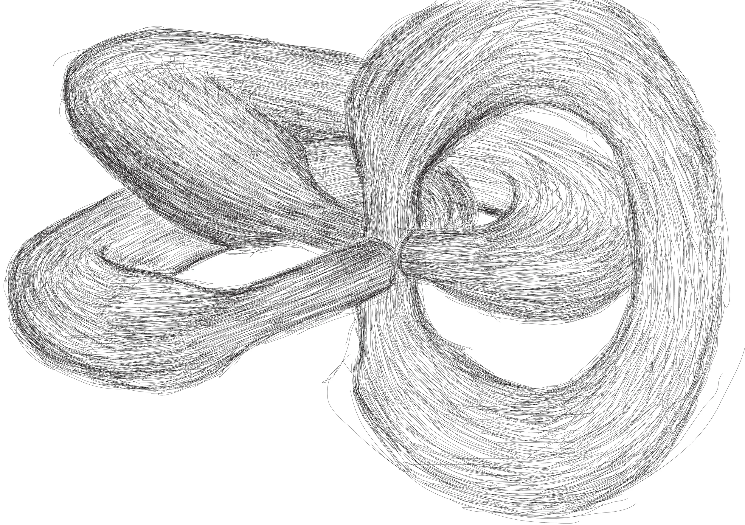 Convergent Tunnels: Schematic sketch nr.01, 2012
