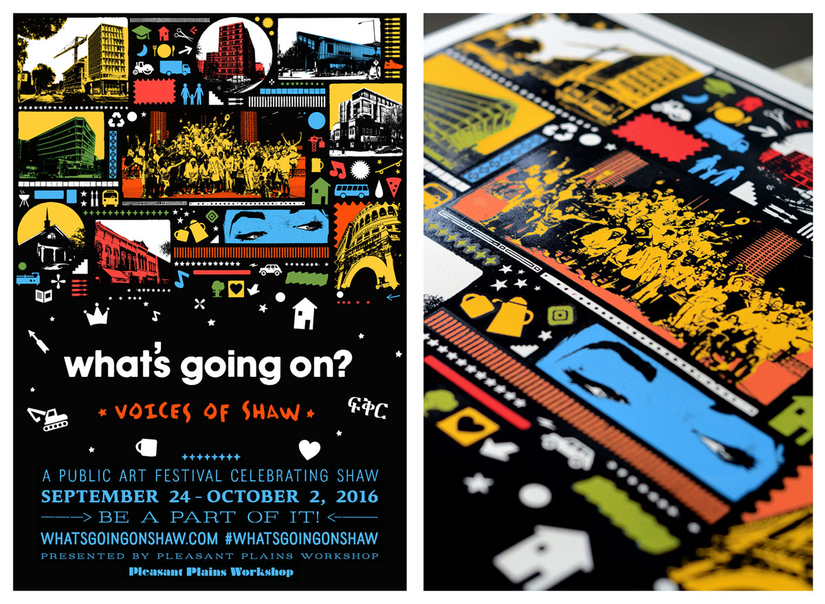 Logo in place on the poster