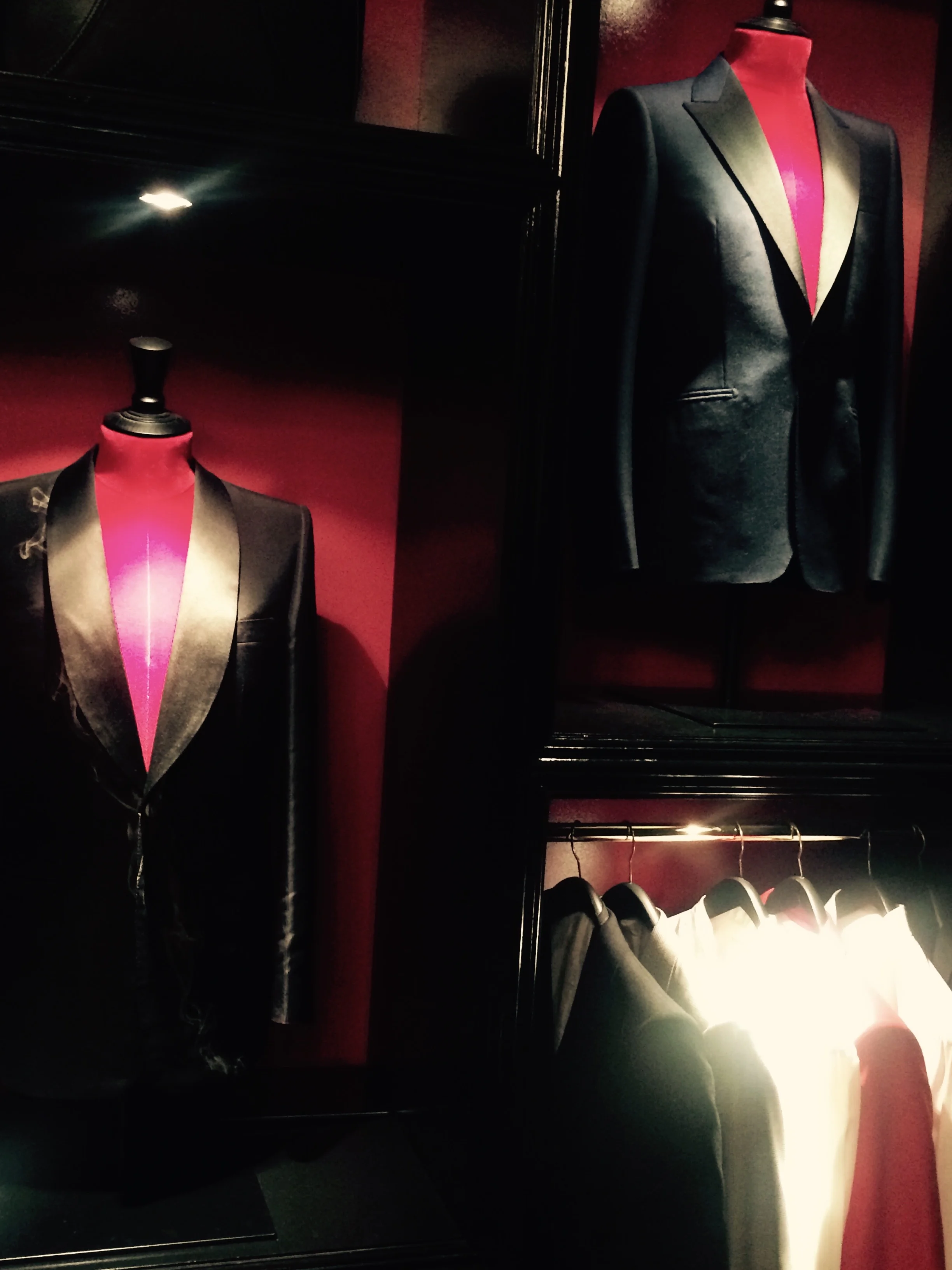 Alexander Mqueen appointments for bespoke suits