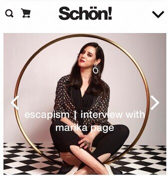 Bio Feature in @schonmagazine ! 🙏 @schonmagazine and @katiebaroncox author of Fashion + Music: Fashion Creatives Shaping Pop Music 🎼👗💫 History-making artists in pop culture! 🙏
Photography @__lhf__ 
Hair @samburnetthair 
Make up @louiseconstad 
V