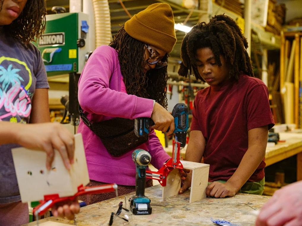 Beam Camp at the Brooklyn Children's Museum