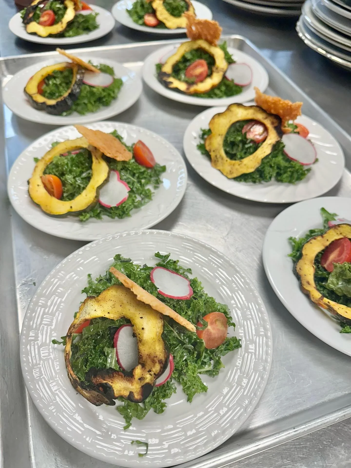 We had the honor of creating a Farm To Table Menu using only Drumm Farm Center for Children grown @drumm4kids proteins and produce. 

Thank you so much!

MENU

FIRST COURSE:
ROASTED CARROT VELOUT&Eacute; 
carrot-onion pur&eacute;e with poblano crema 