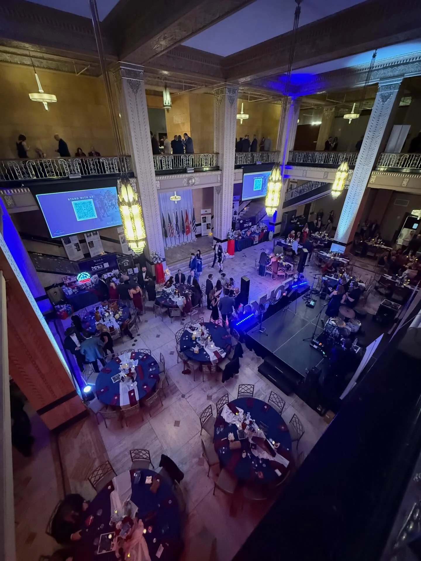 The crew rocking out @foldsofhonorkc