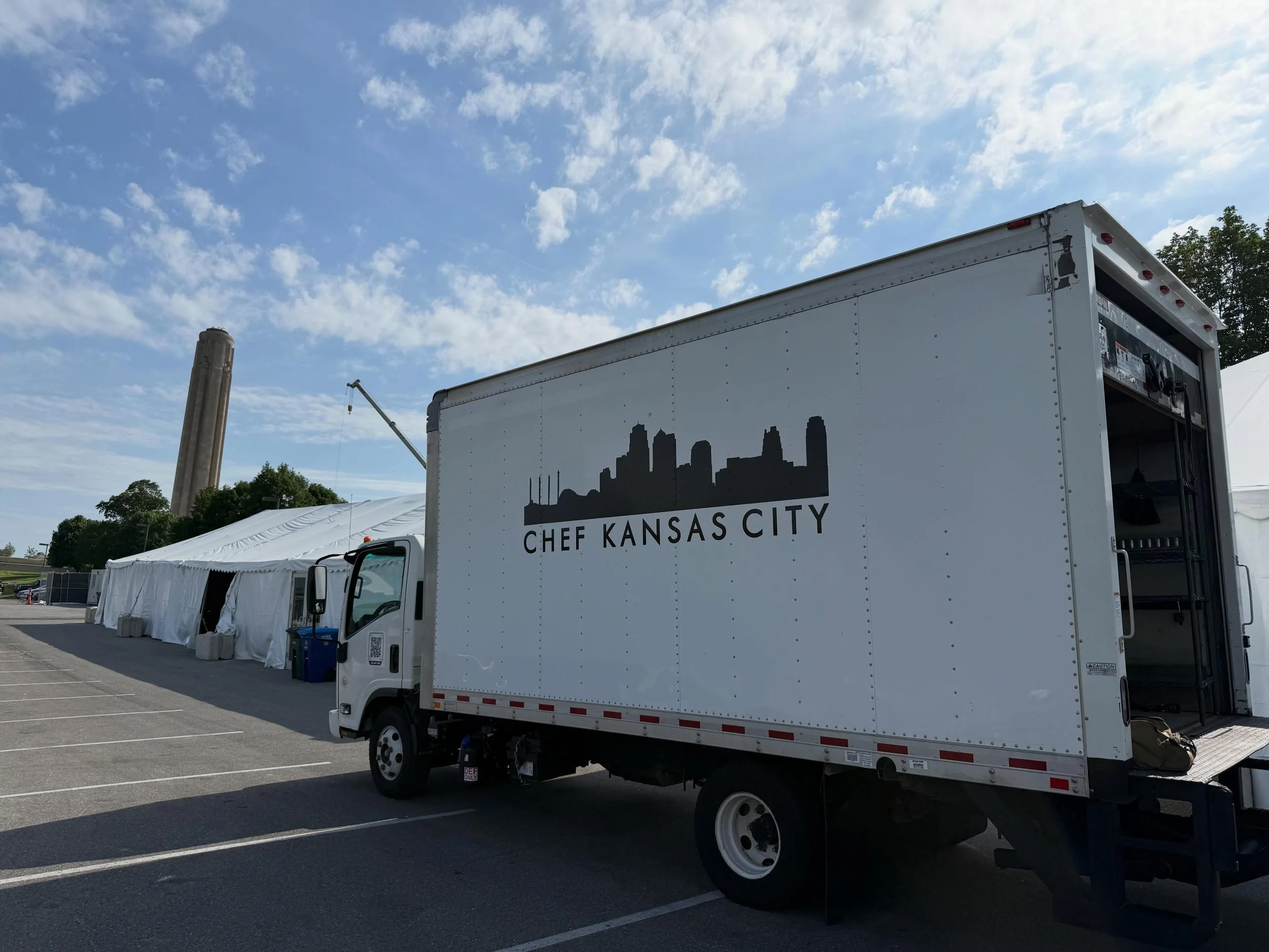 Getting set up Kansas City. Who&rsquo;s ready for a party?! 🎉