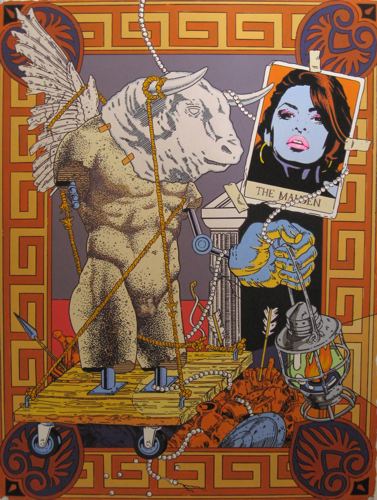 The Minotaur and Maiden_22x30in_mixed media on 300 lb watercolor paper_retouched_lg.jpg