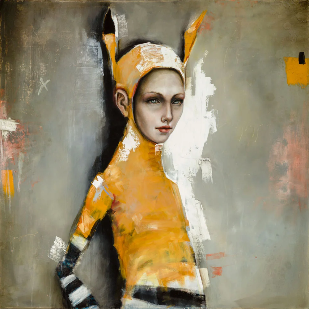Harpokrates Oil and enamel on canvas - 2015 40” x 40” / 102 x 102 cm - SOLD