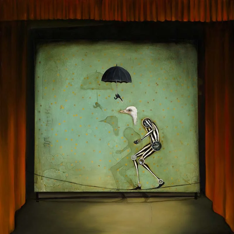 Ted Oil and enamel on canvas - 2015 30” x 30” / 76 x 76 cm - SOLD