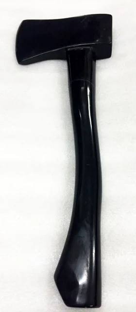The Ax - 2016, hand-carved black marble - 14 x 2 x 2 inches / 35 x 5 x 5cm