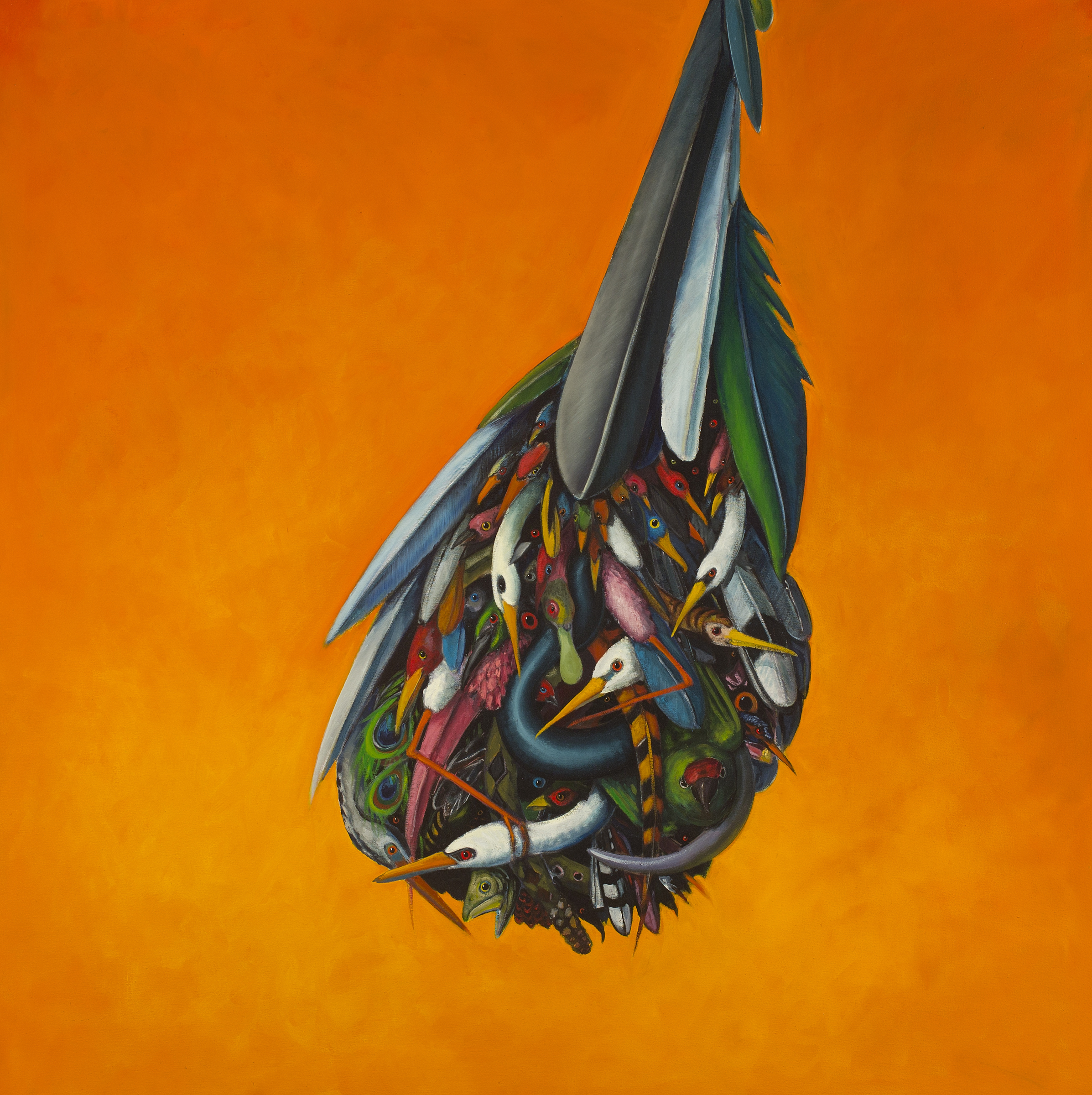 Drop - 2015 - Oil on canvas - 48x48 in / 122x122 cm