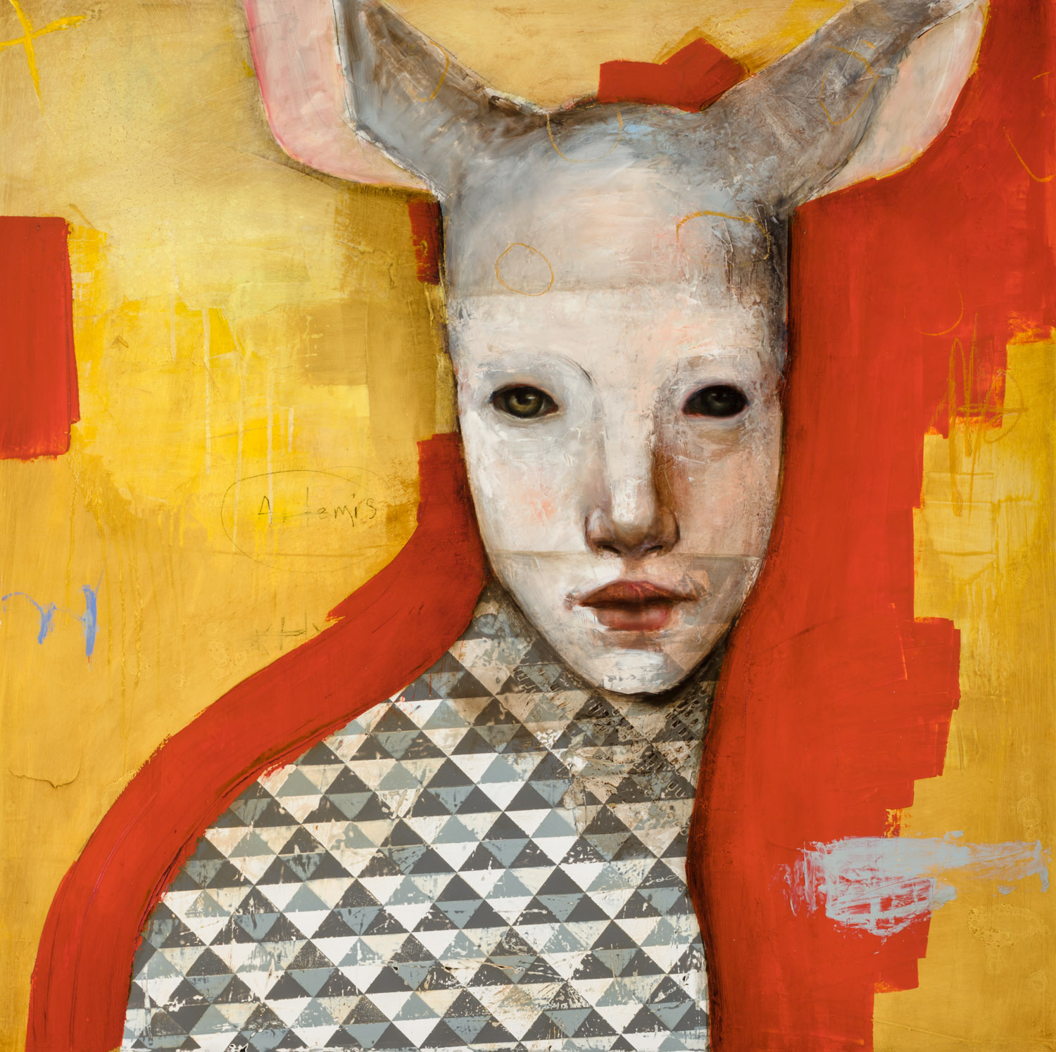   Artemis  - Oil on canvas - 40” x 40” / 102 x 102 cm 