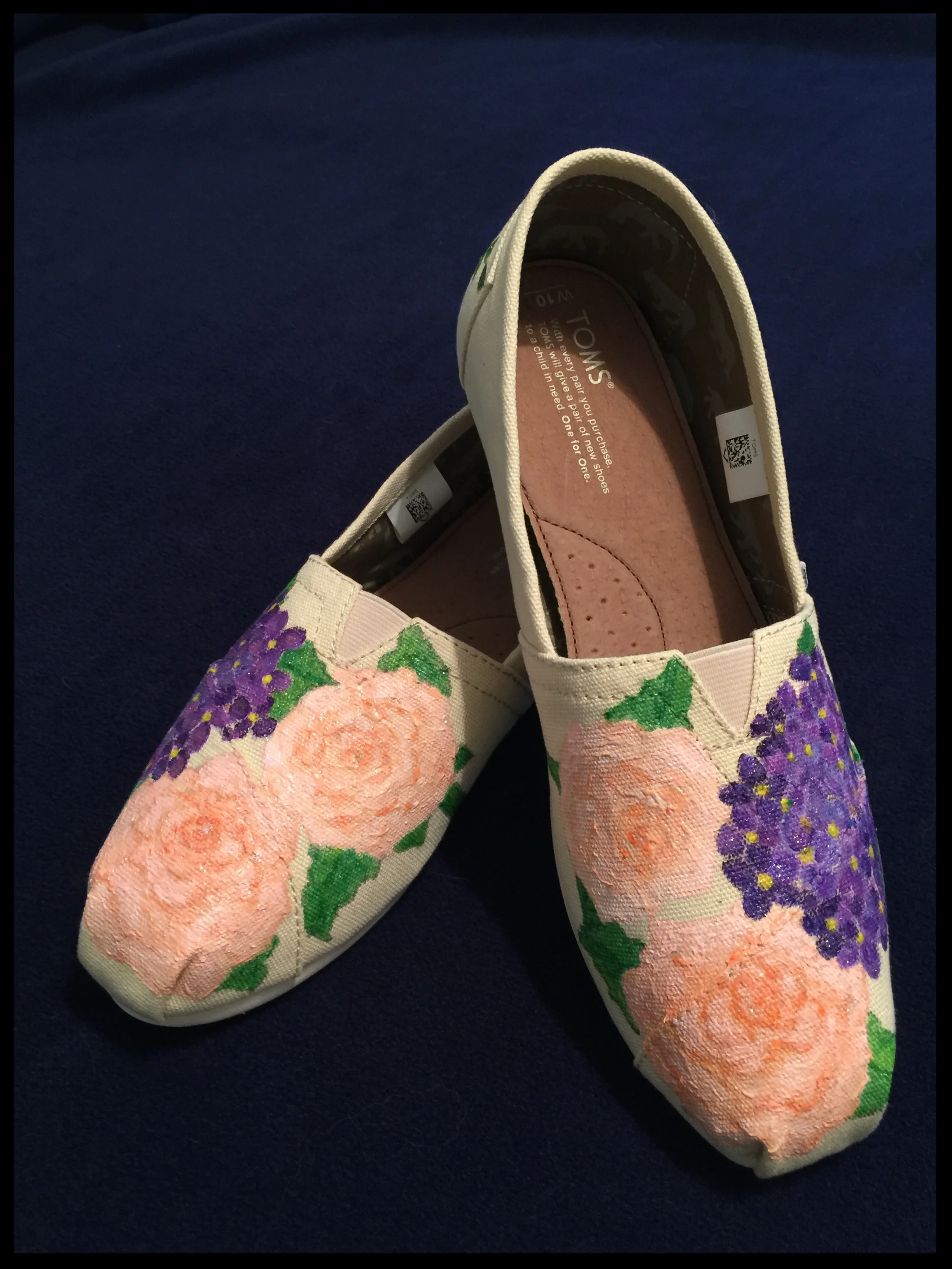 Wedding Bouquet Tom's Slip-Ons