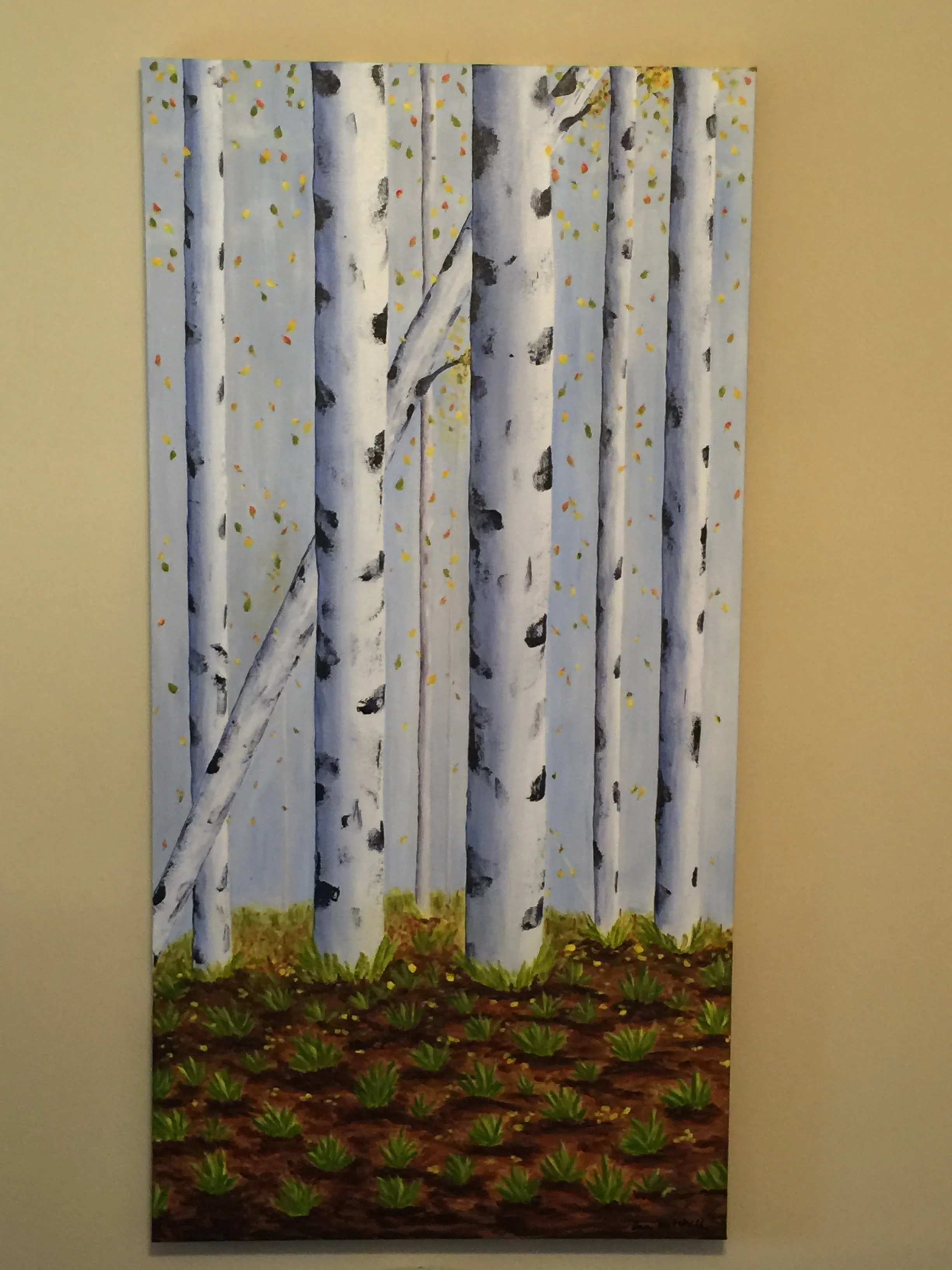 Birch Tree Triptych