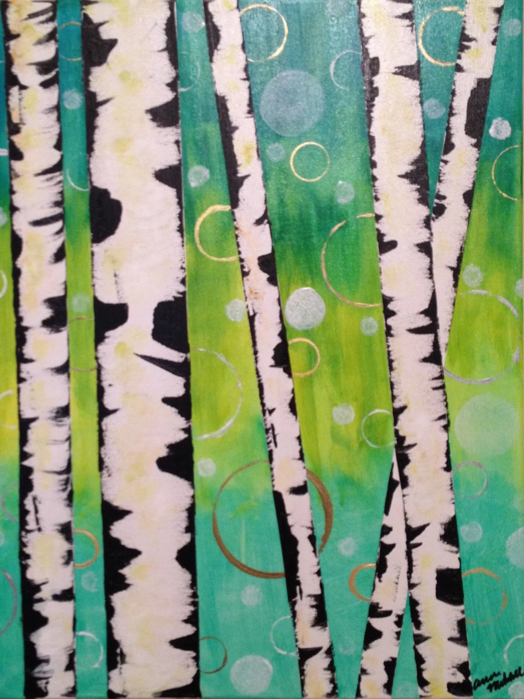 1970's Birch Trees