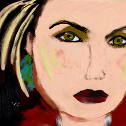 Betsy Vierck Digital, Acrylics, and Quartz/Agate Jewelry An accomplished and widely published non-fiction writer, Betsy turned her creative energy to painting with acrylics following a diagnosis of Parkinson's disease in 2009. "The brain changes and medicines that accompany PD often release creativity in people living with the disease. The phenomenon is not well understood. I am just so happy to have this passion, which distracts me from the shakiness, slowness, and stiffness that sometimes take over my body."
