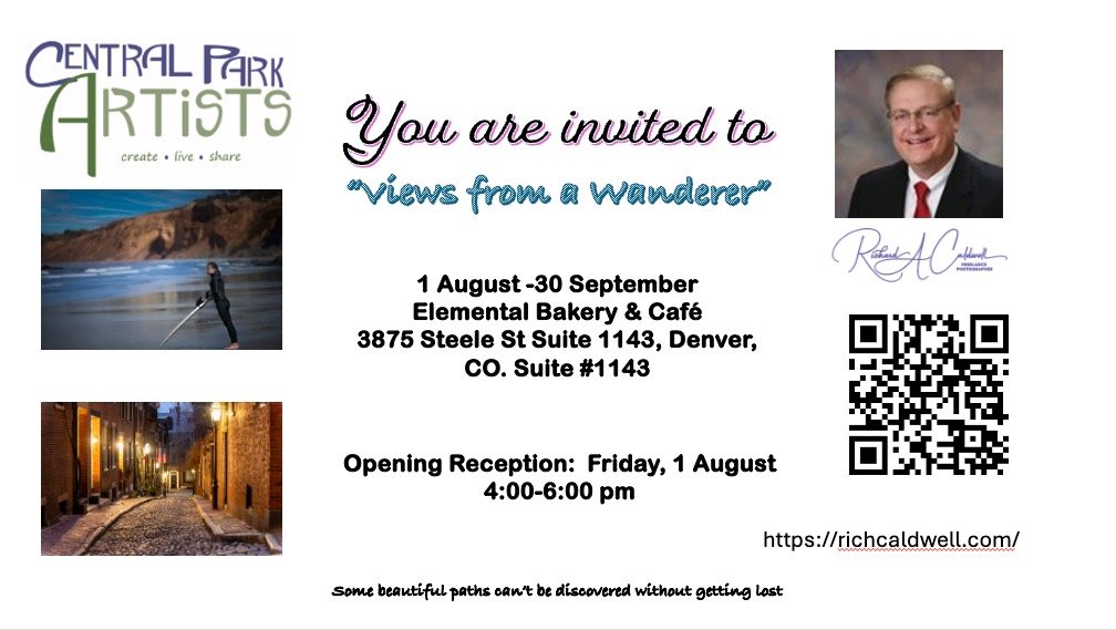 "Views from a Wanderer". Opening Reception
