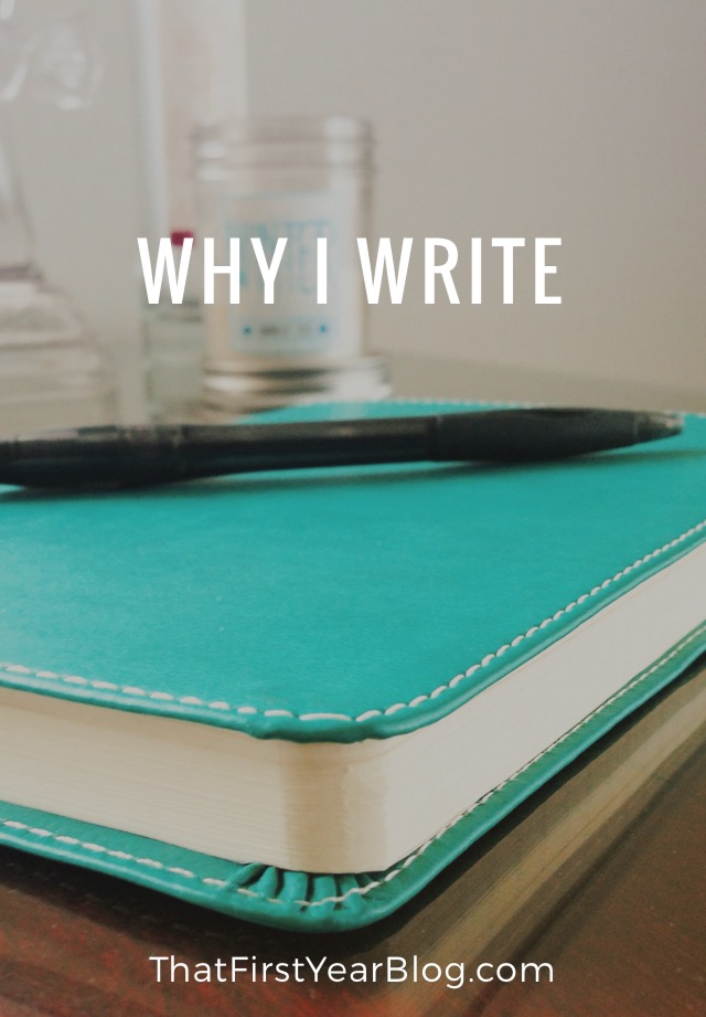Why I Write
