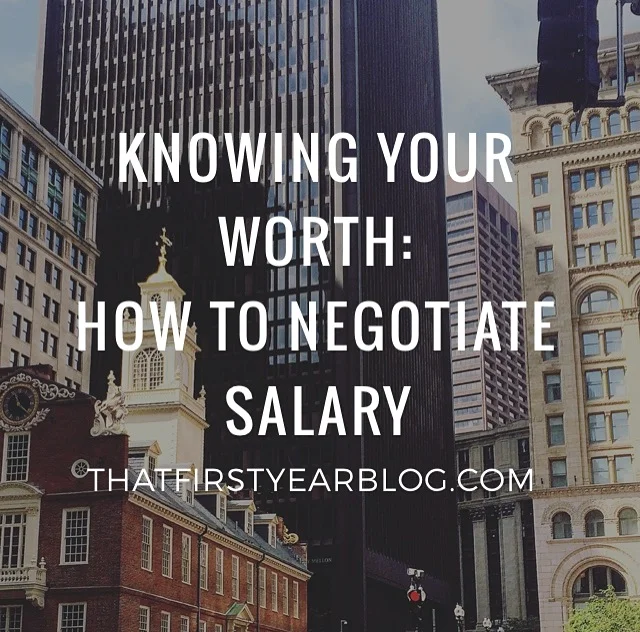 Knowing Your Worth: How to Negotiate Salary