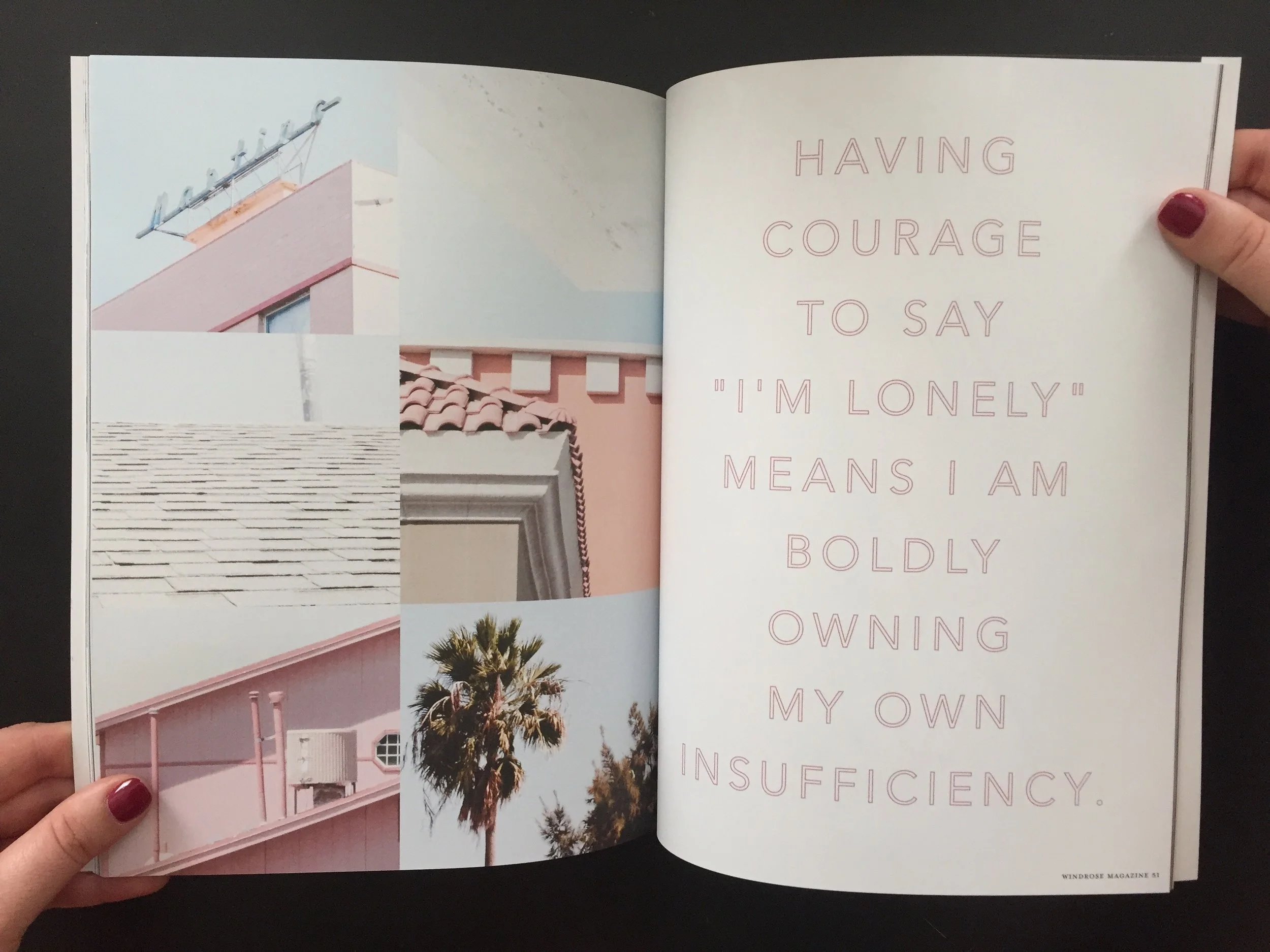 Windrose Magazine issue 2 In Defense of Loneliness Inside Pages.jpg
