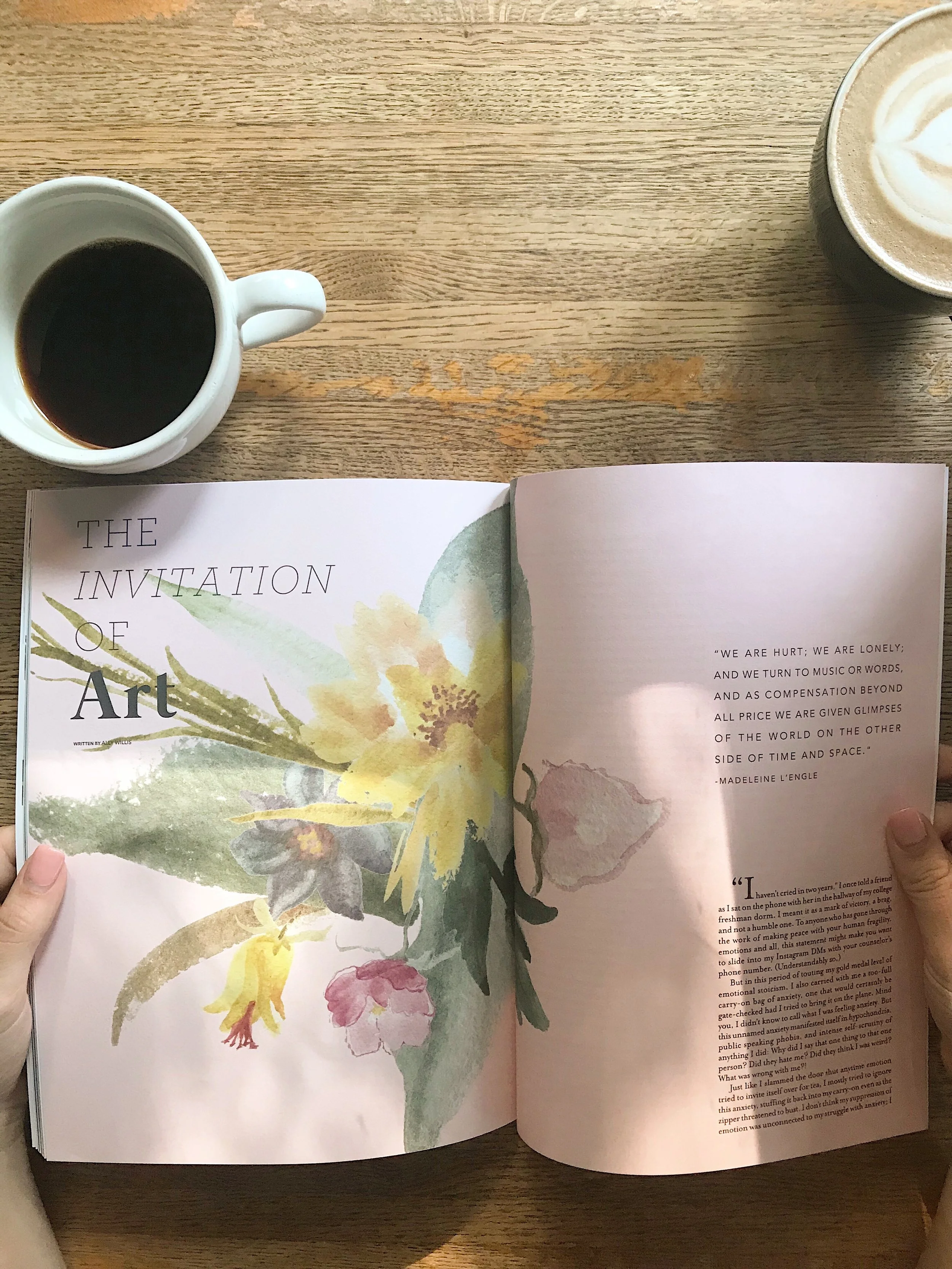 Windrose Magazine Issue 2 Invitation of Art Page.JPG