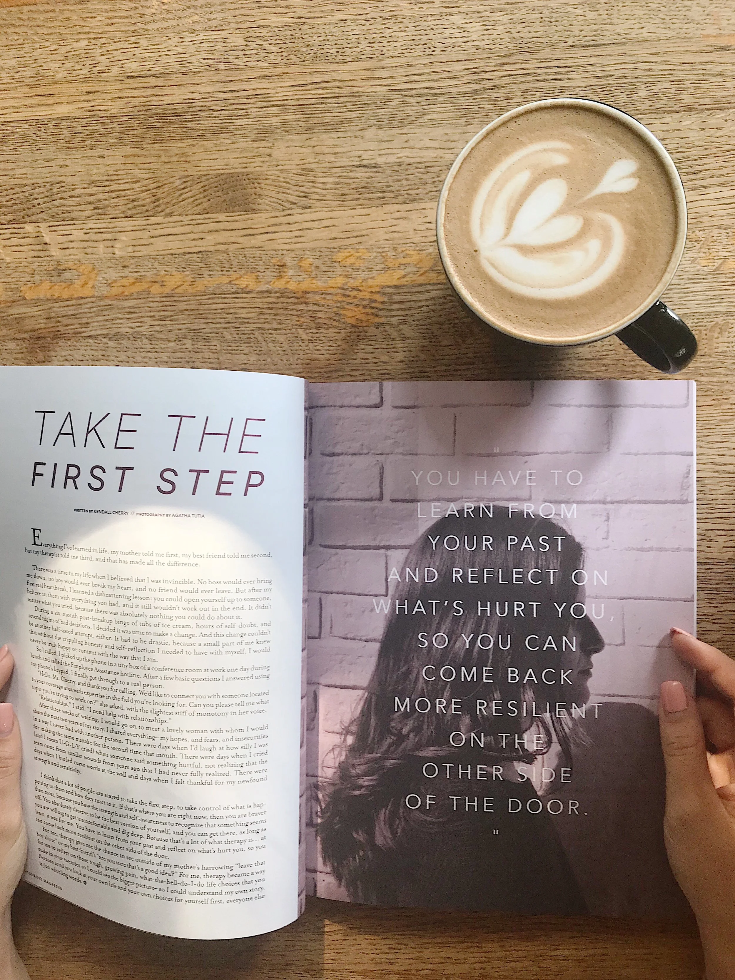 Windrose Magazine Issue 2 Take the First Step Page.JPG