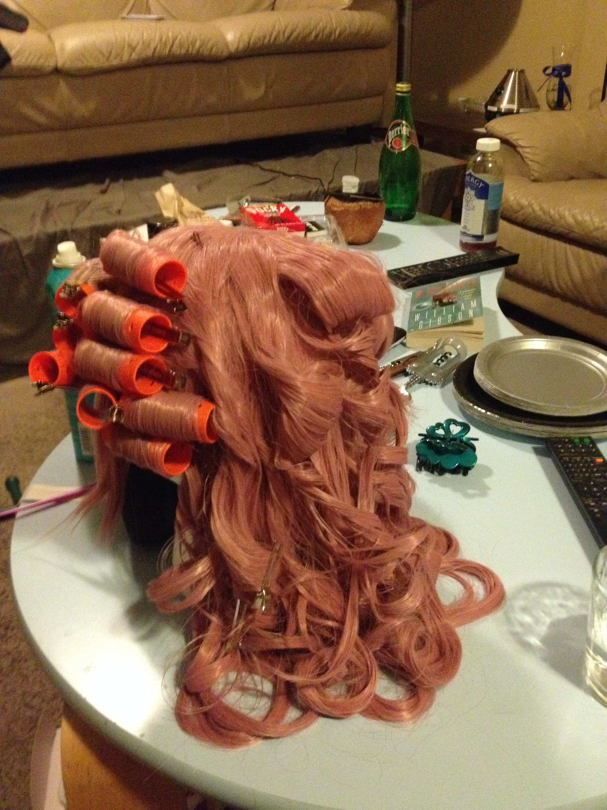 And here we have the final product, returned to the shelf on which she lives: