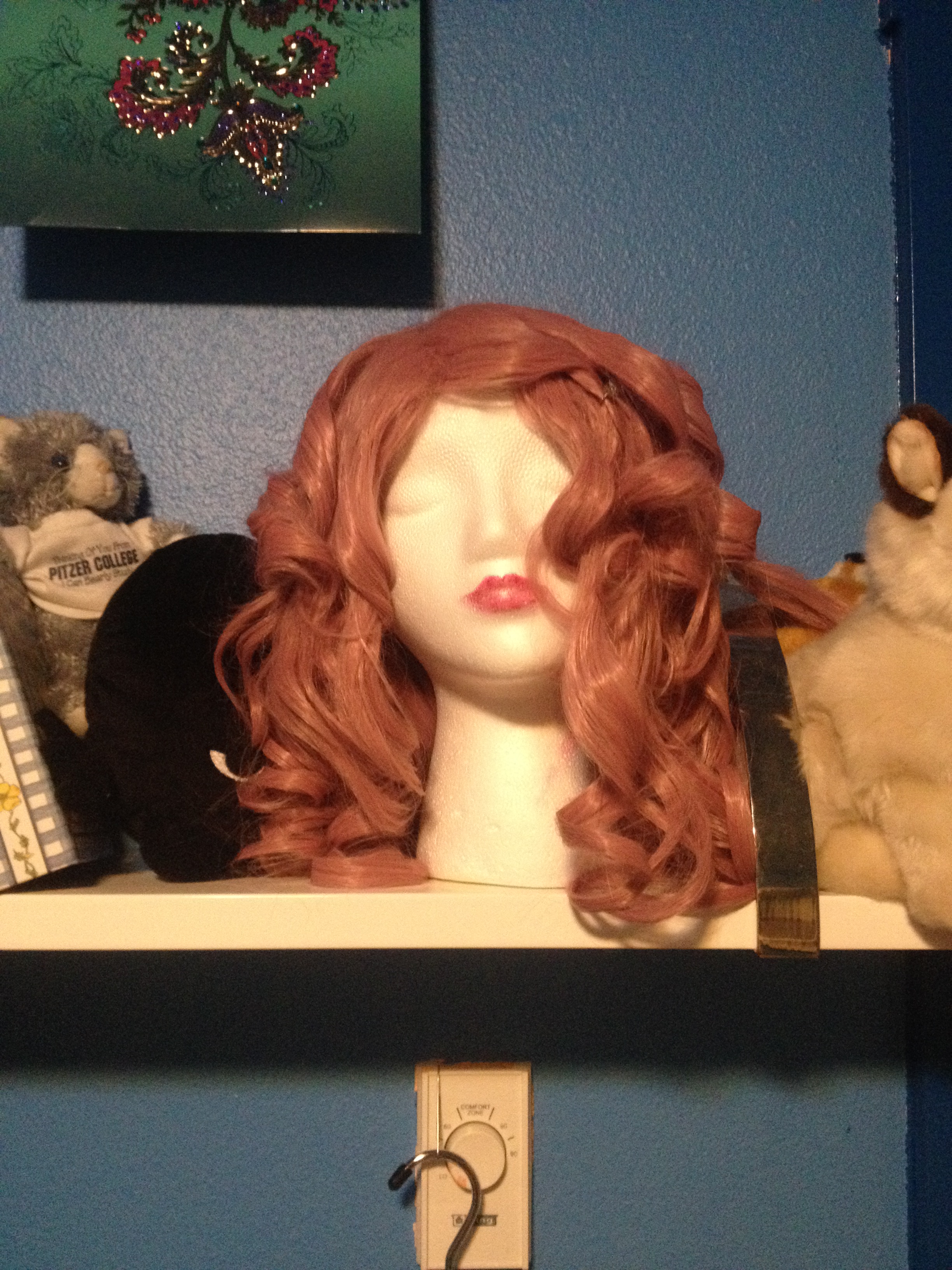 I’m pretty pleased with how she’s turning out. Next weekend, I go fabric shopping for the skirt. I love Halloween.