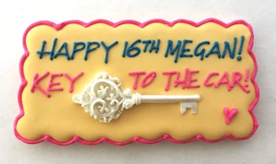 Birthday 16th key to the car.jpg