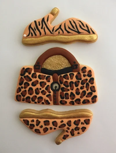 Ladies - leopard, zebra print purse and shoes.jpg