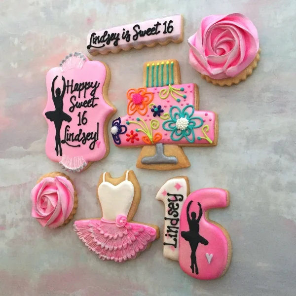 Ballet Sweet 16 birthday cookies.jpg