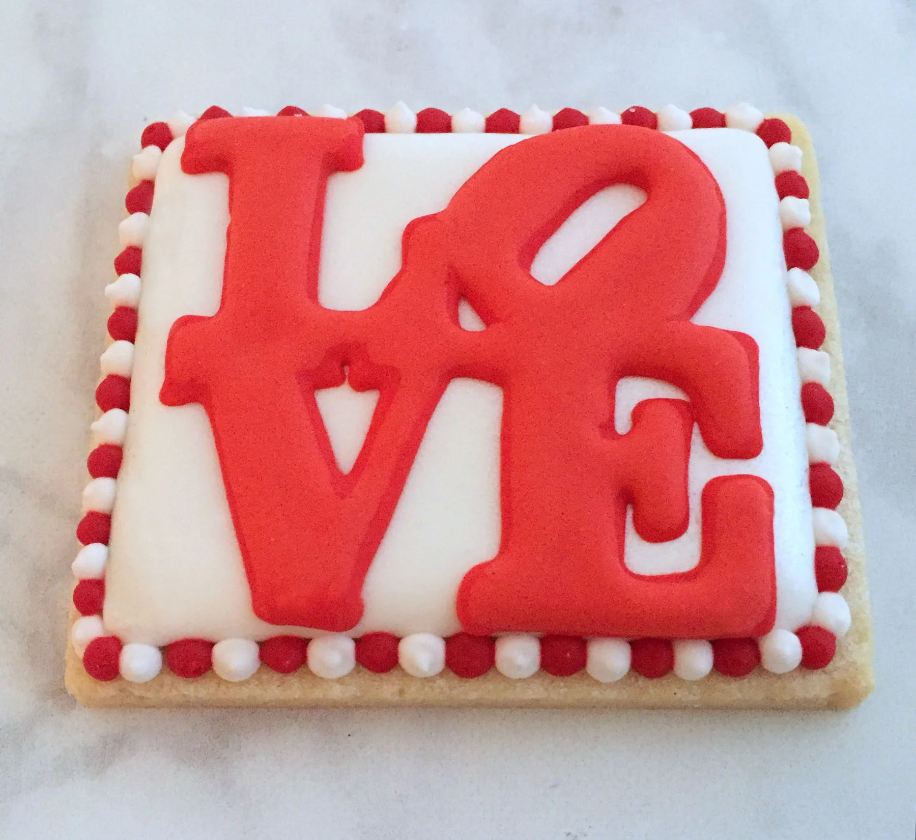 Love Logo Cookie
