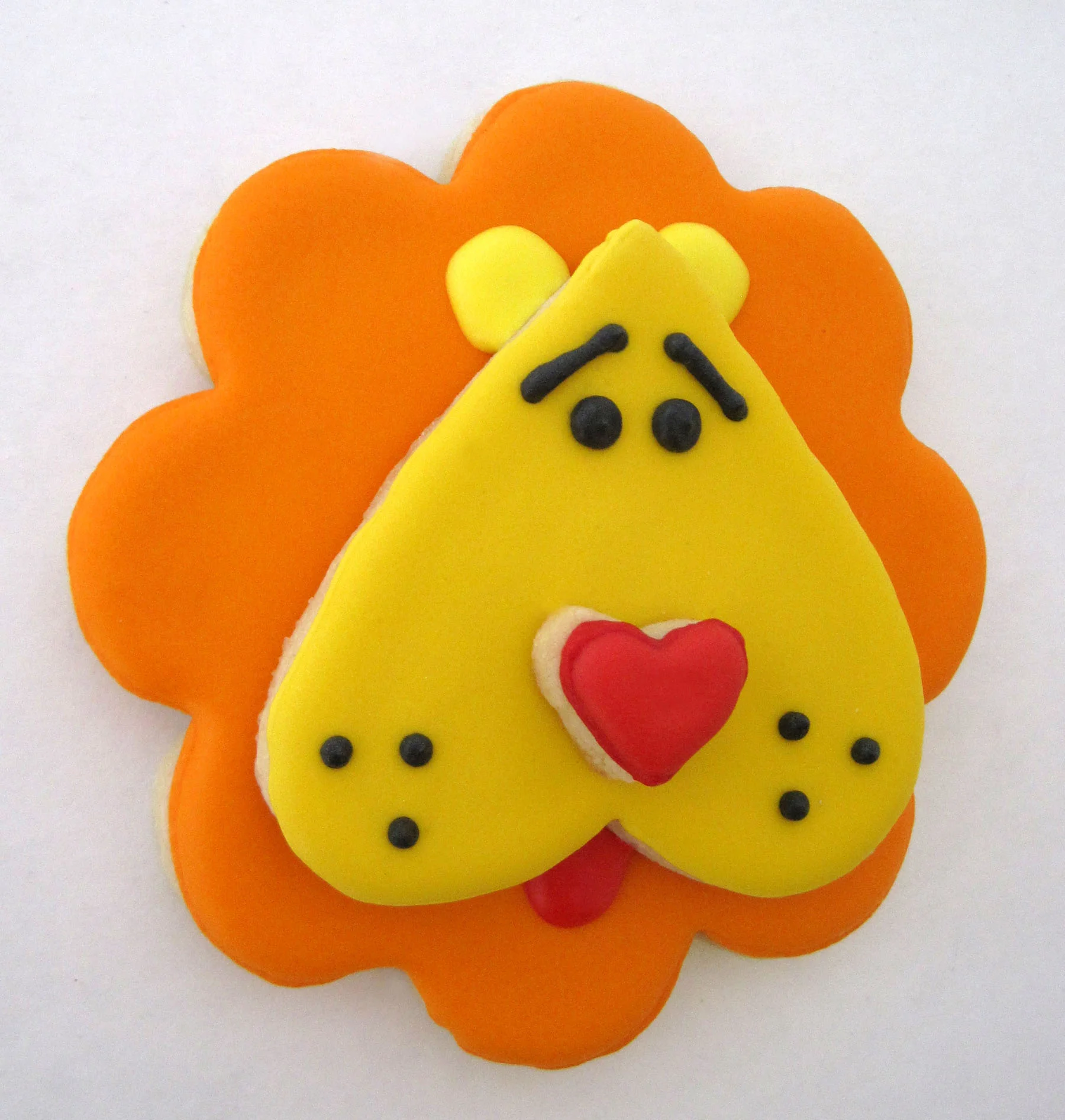 3D Lion Cookie