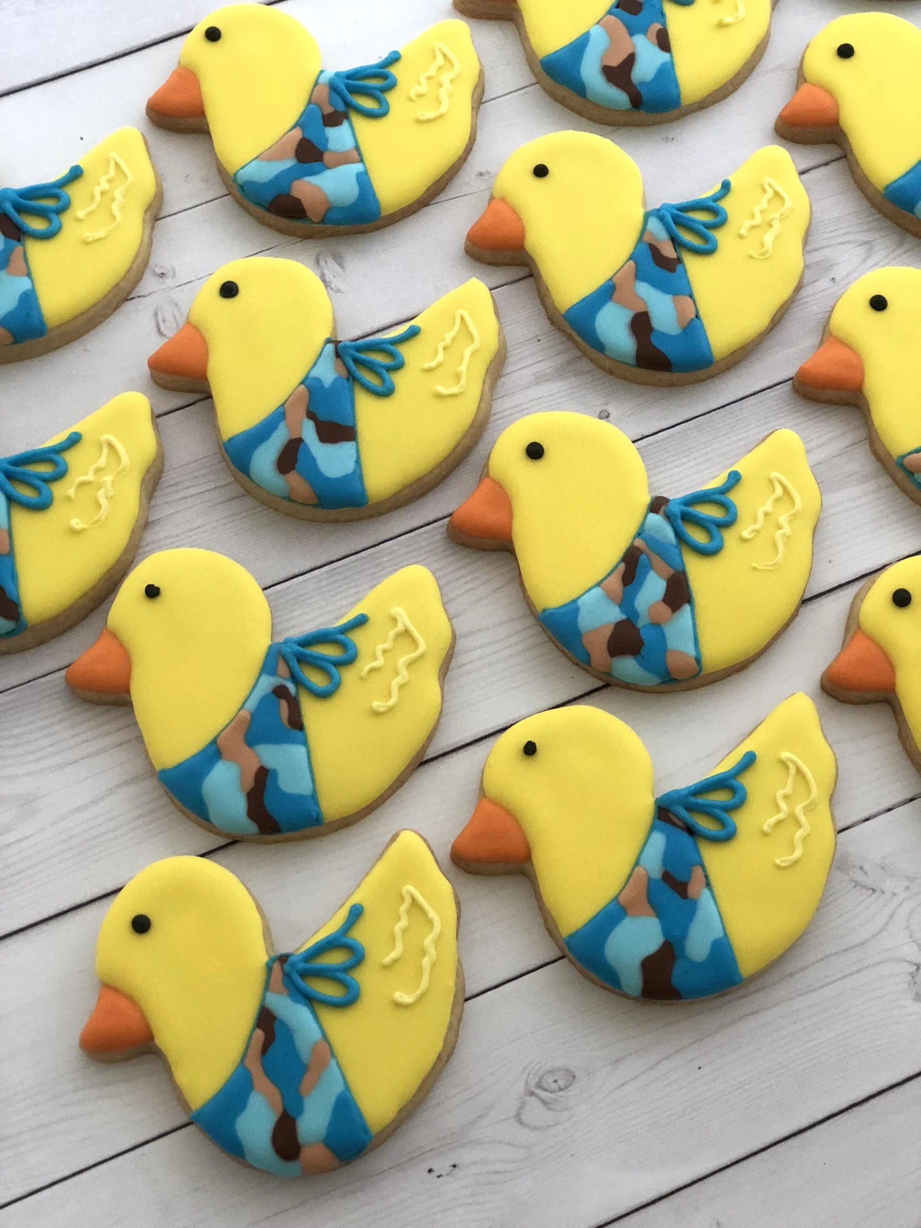 Ducks in Camouflage