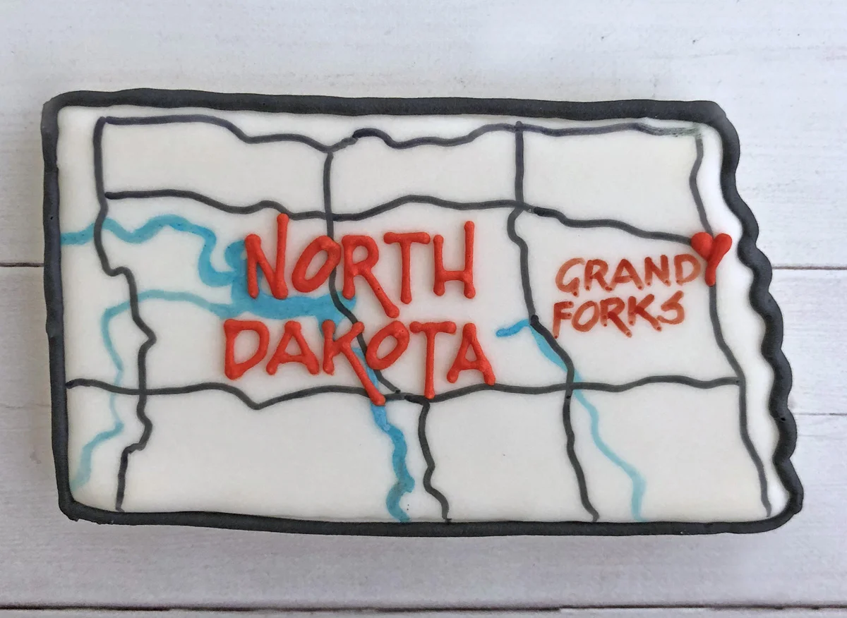 North Dakota State Cookie