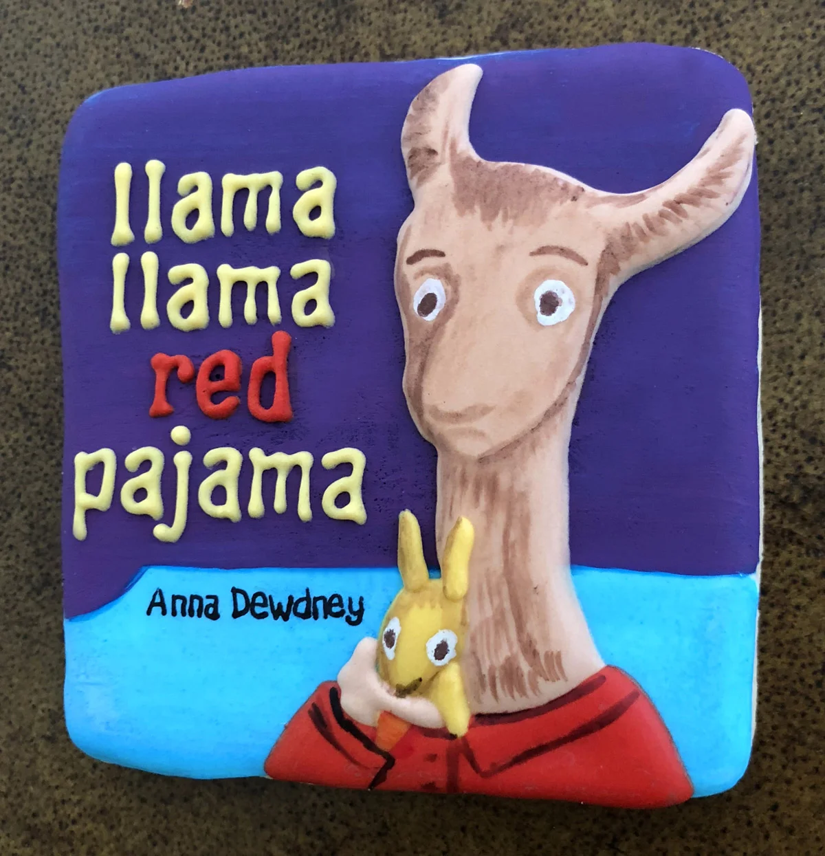 Llama Llama Red Pajama Book Cookie