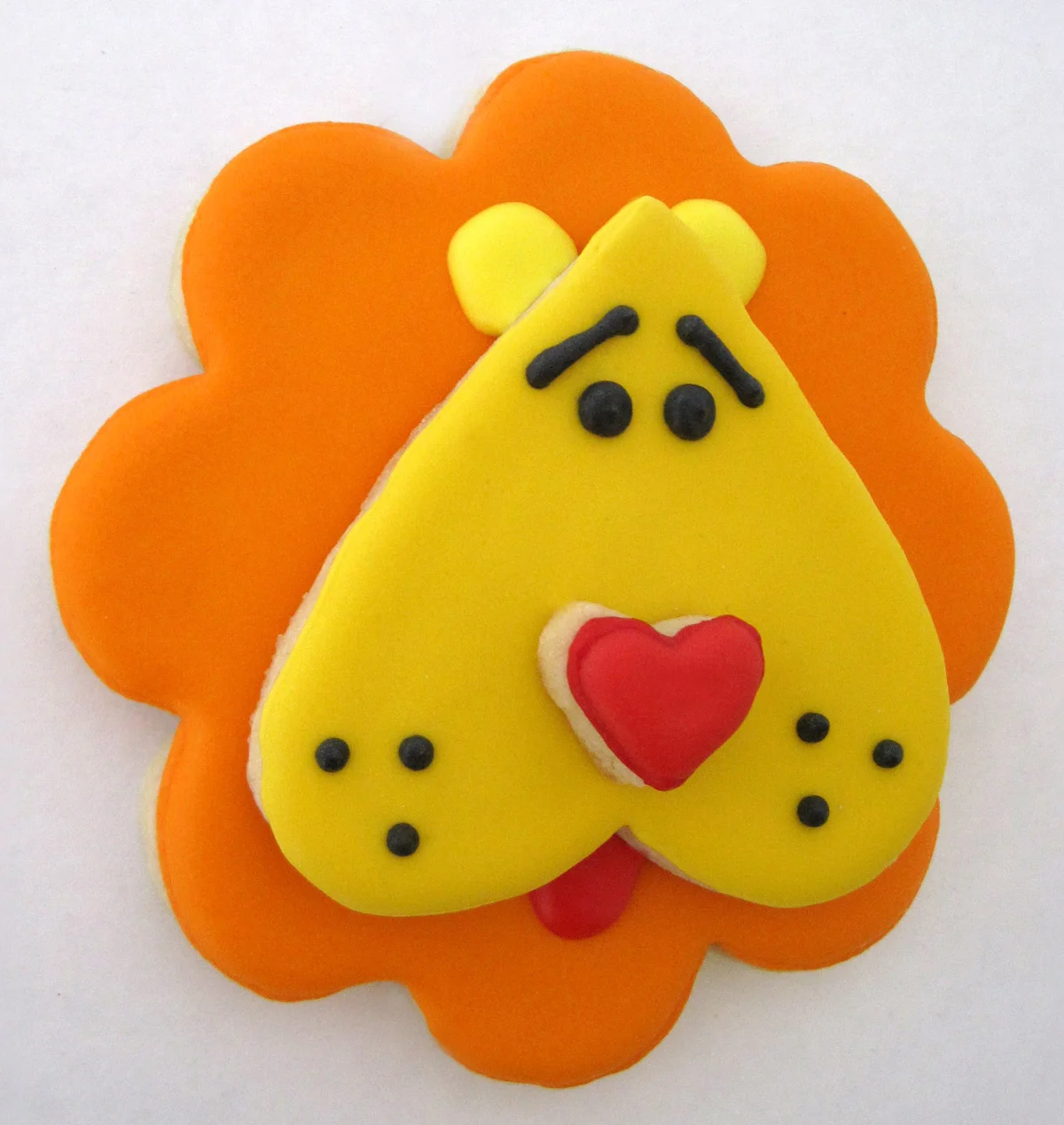 3D Lion Cookie