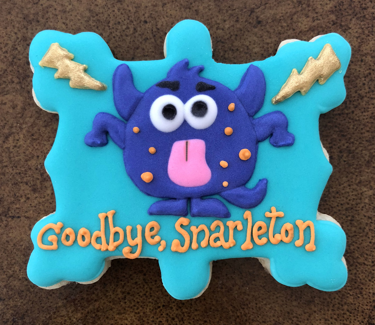 Goodbye Cancer Cookie