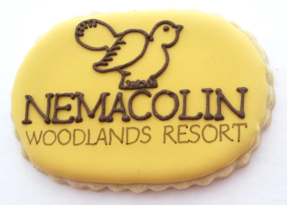 Nemacolin Woodlands Resort Logo Cookie