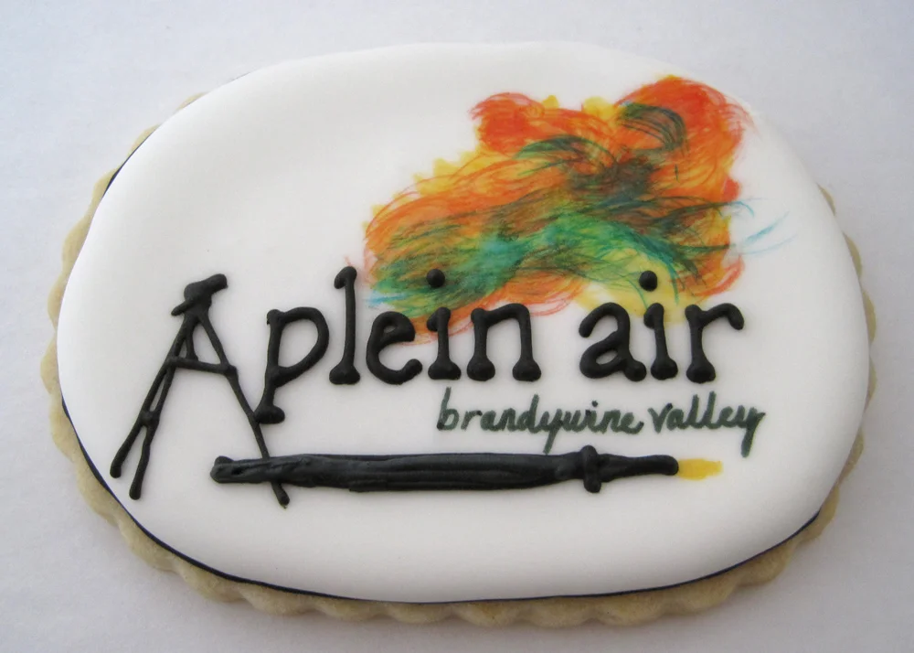 Plein Air Brandywine Valley Logo Cookie