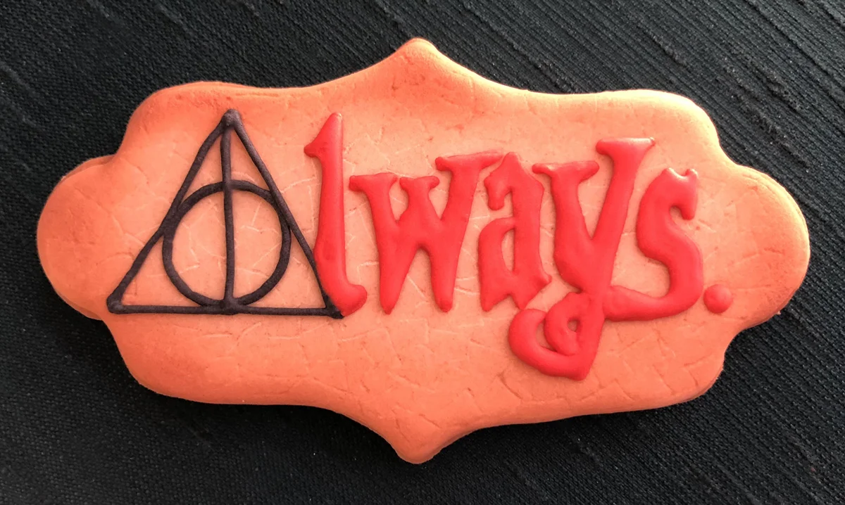 Harry Potter "Always" Cookie