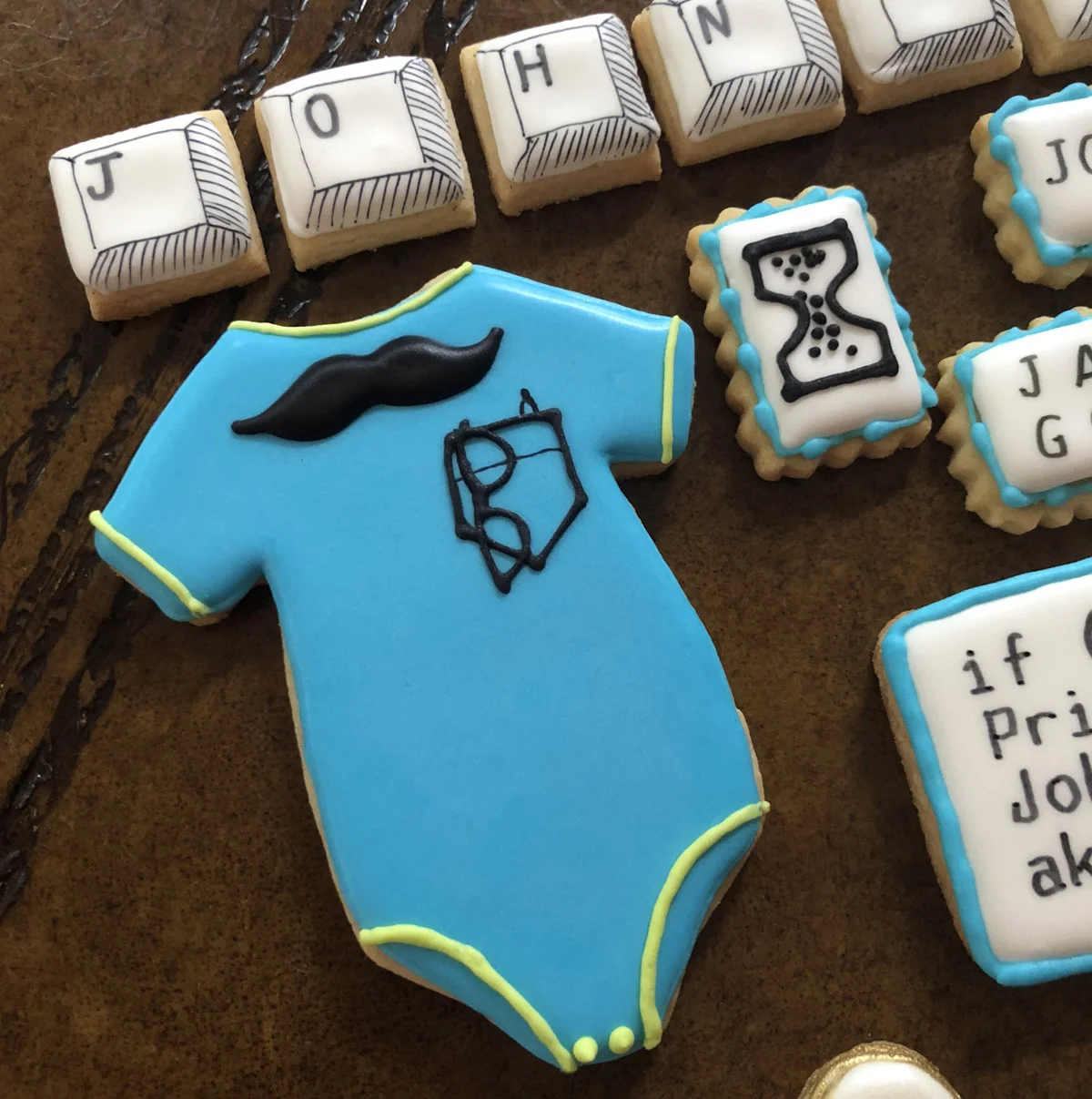 Nerd Onesie Cookie