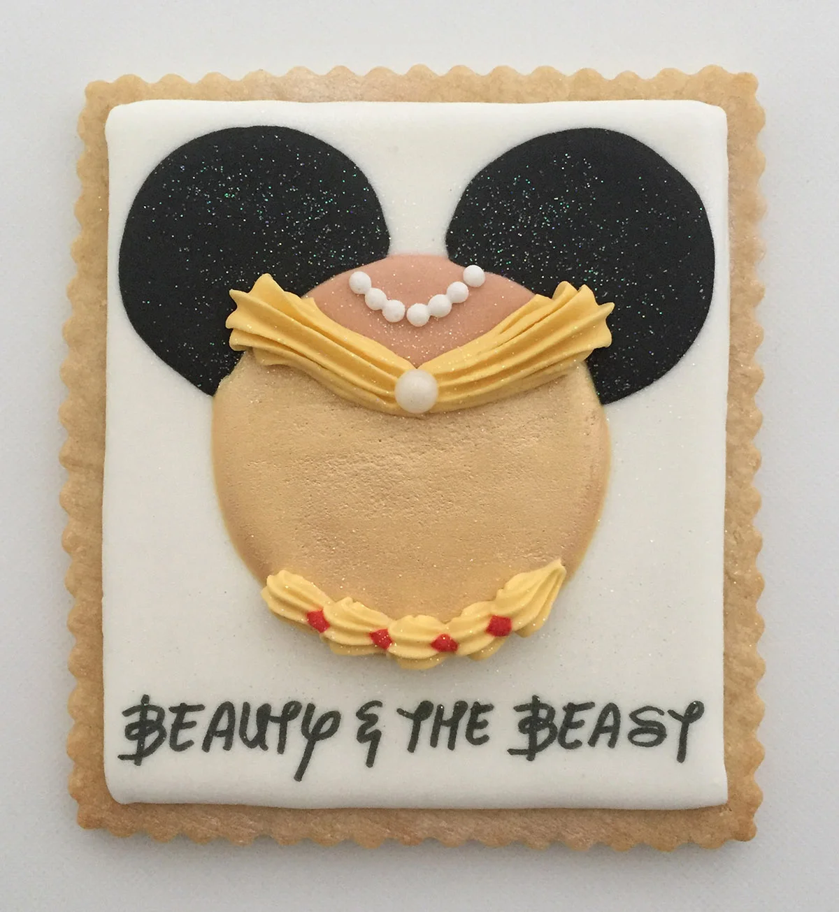 "Beauty and the Beast" Belle Cookie