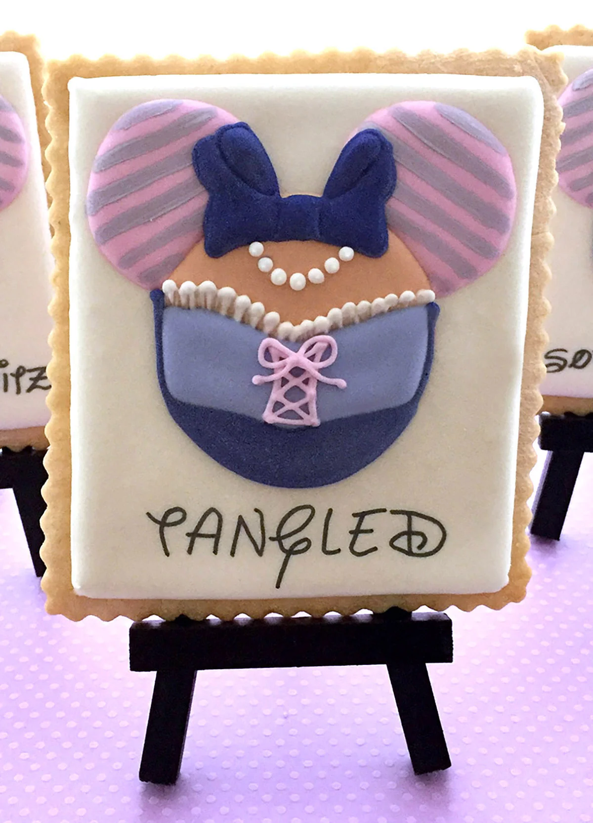 Disney "Tangled" Rapunzel Cookie