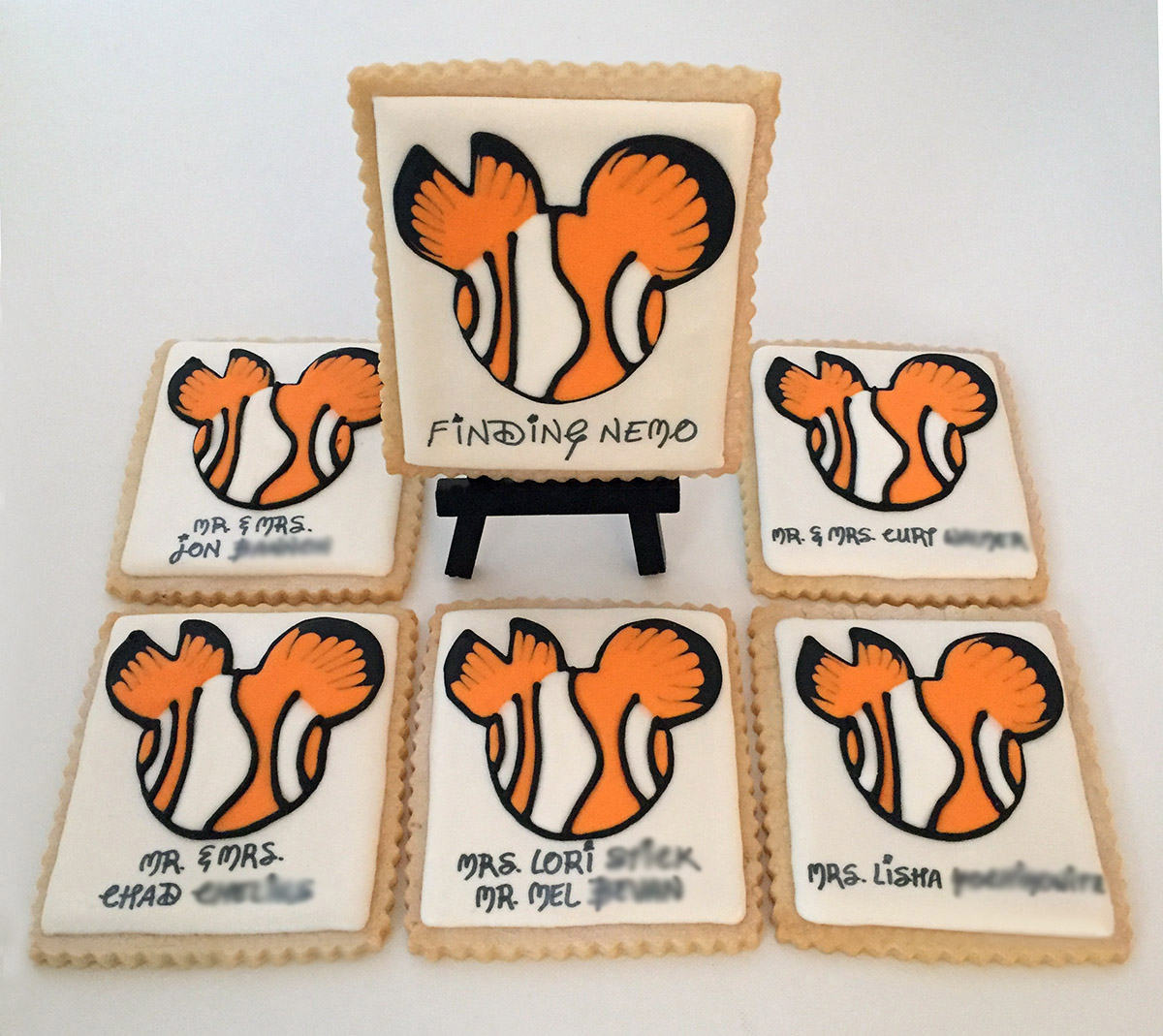 Personalized Place Card Cookies