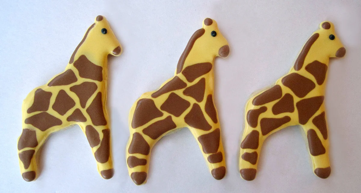 Giraffe Cookies