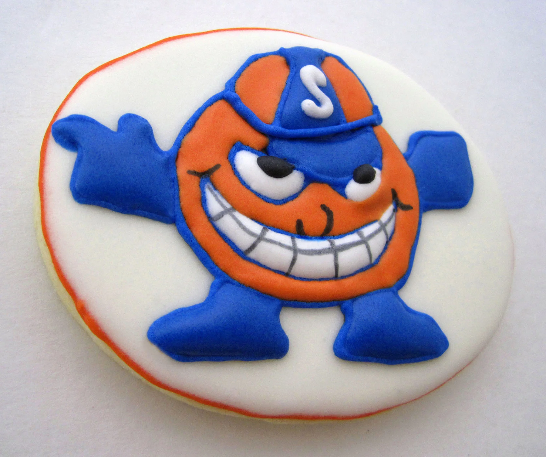 Syracuse University Otto the Orange Cookie