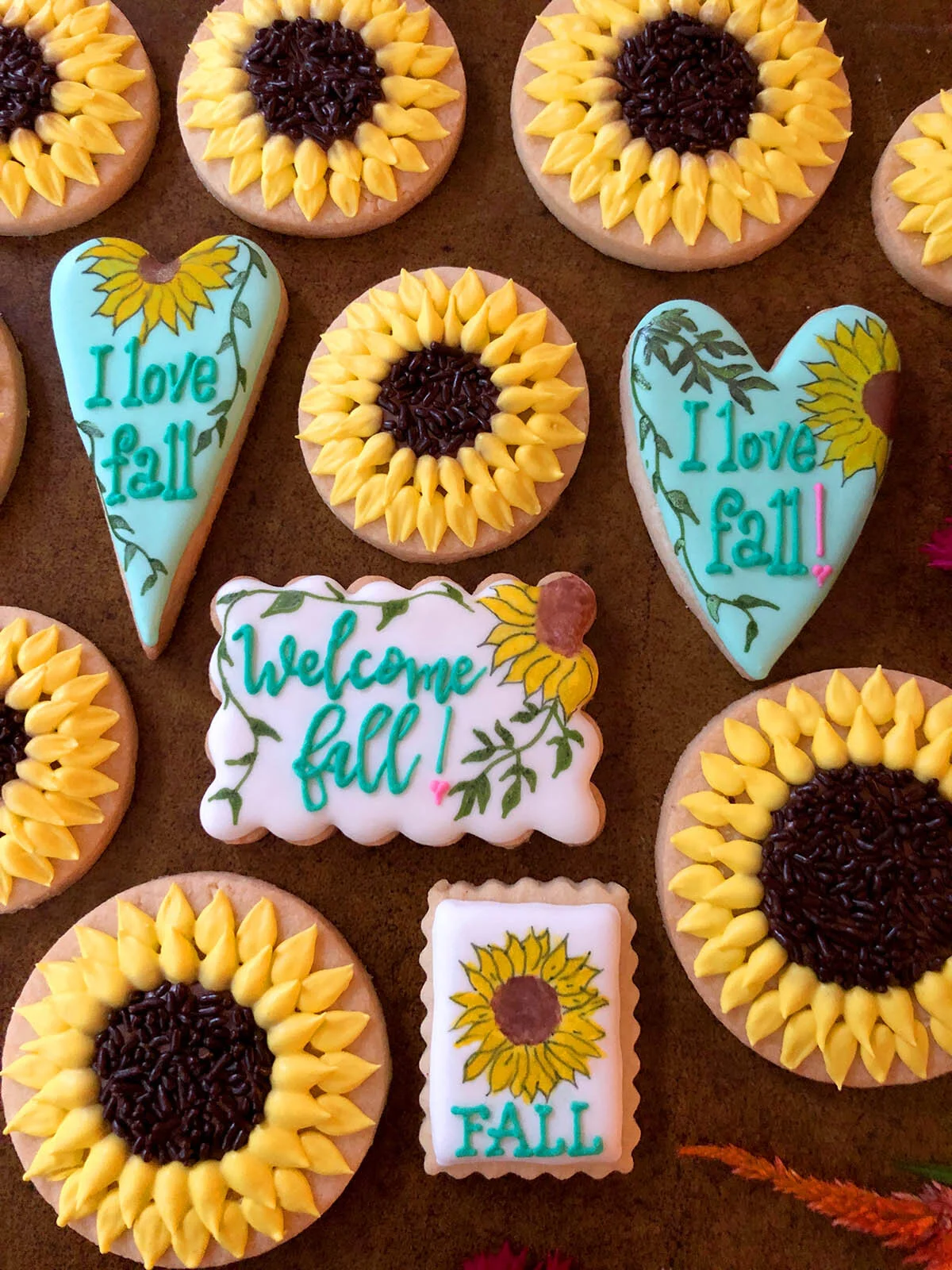 Welcome Fall Cookies