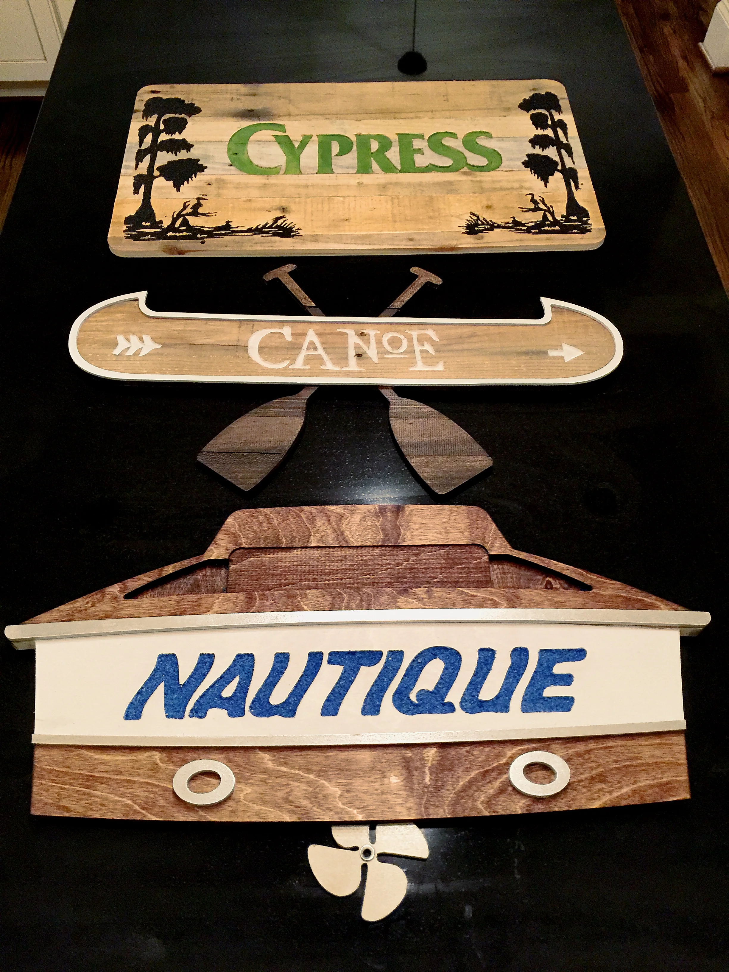 Cabin Room Name Plates