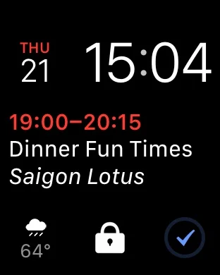 Modular: Date, Time, Calendar, Wunderground, OTP Auth, Things