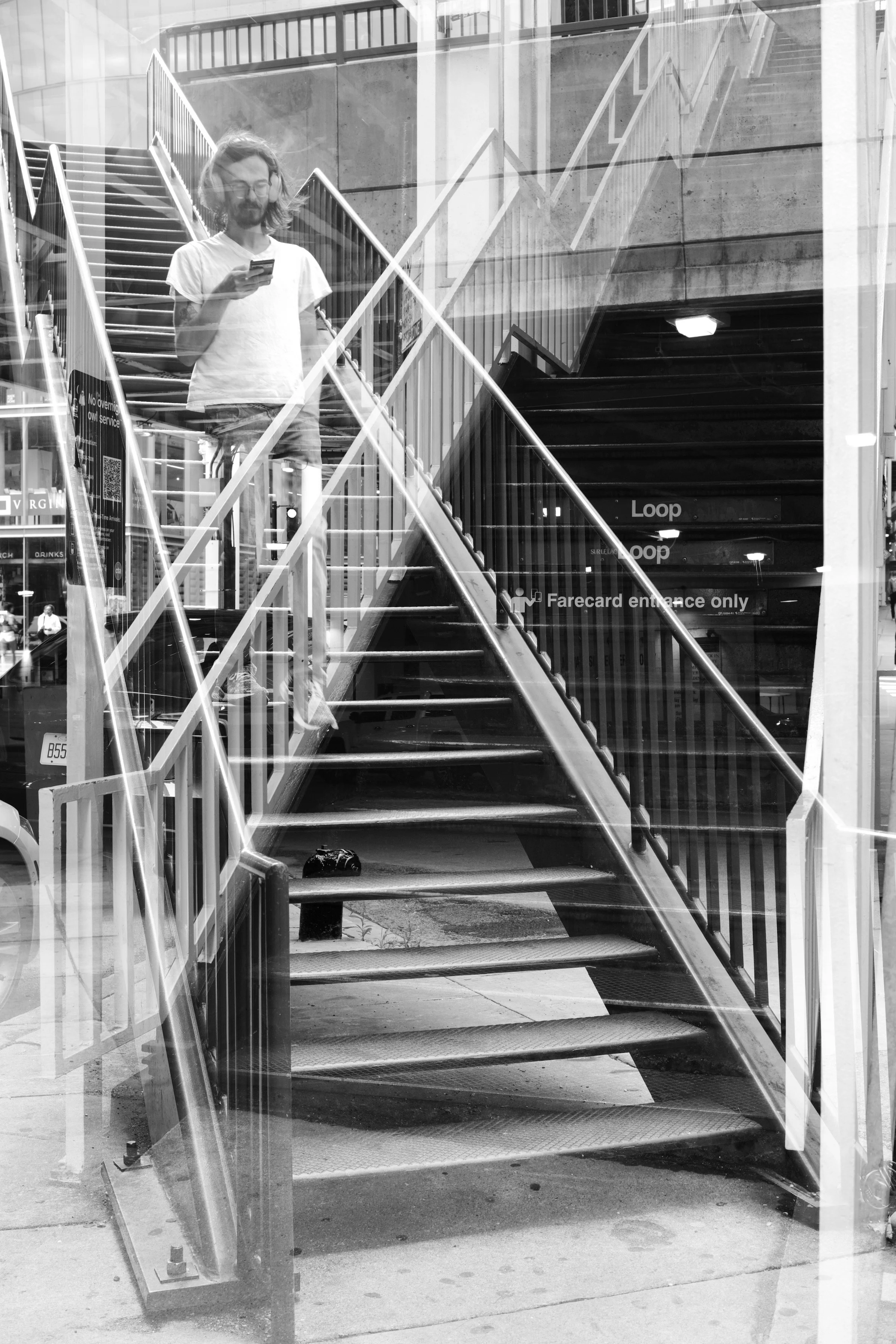 Man on the Steps — Day 212